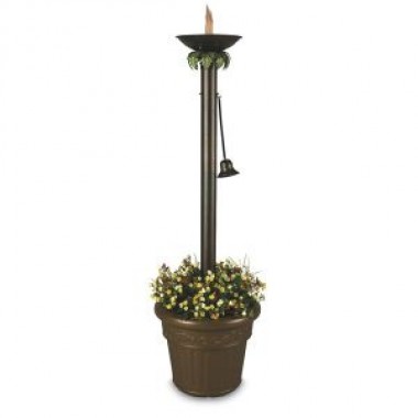 Patio Concepts Vesta 72" Citronella Flame Planter Lantern