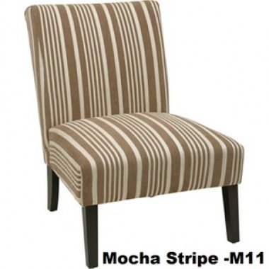 Ave-Six Victoria Chair - Mocha Stripe On SALE - 25% Off!
