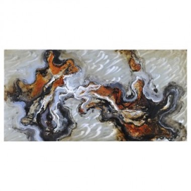 Renwil Blending Waters Rectangular Metal Wall Art