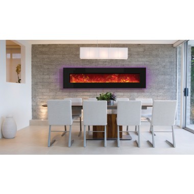 Amantii Electric Fireplace Top Heat 76" Hover