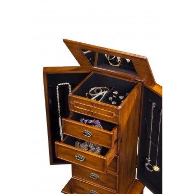 W Unlimited Augusta Jewelry Armoire - Coffee   Hover