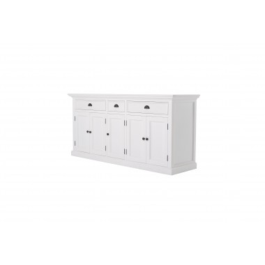 Nova Solo Halifax Hutch Bookcase 5 Doors 3 Drawers Hover