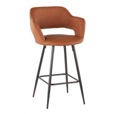 LumiSoure Margarite Counter Stool - Set of 2 Hover