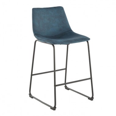 LumiSource Duke Counter Stool - Set of 2 Hover