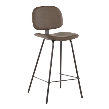 LumiSoure Industrial Nunzio Counter Stool - Set of 2 Hover
