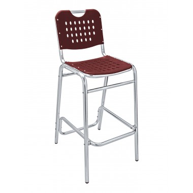 Aluminum Barstool - BAL-03 - Bordeaux