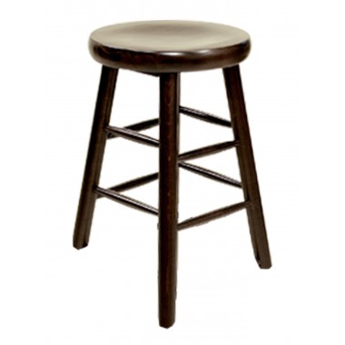 European 24' Beech Wood Barstool
