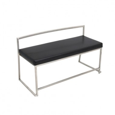 LumiSource Fuji Bench - BLACK - Perspective