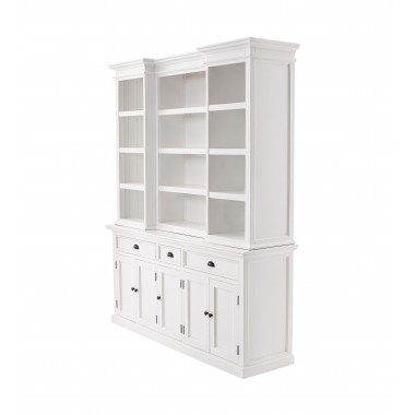Nova Solo Halifax Kitchen Hutch Cabinet With 5 Doors 3 Drawers Hover