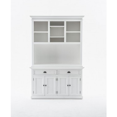 NovaSolo Halifax Buffet Hutch Unit with 2 Adjustable Shelves