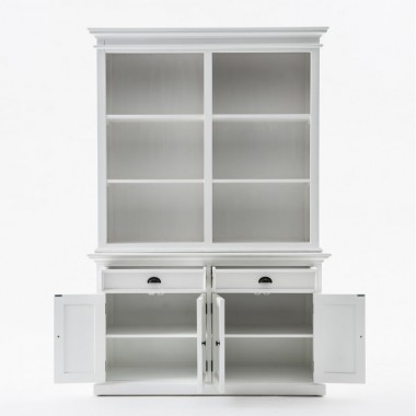 NovaSolo Halifax Buffet Hutch Unit with 6 Shelves Hover