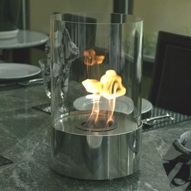 Bluworld Nu-Flame Accenda Modern Tabletop Fireplace Hover