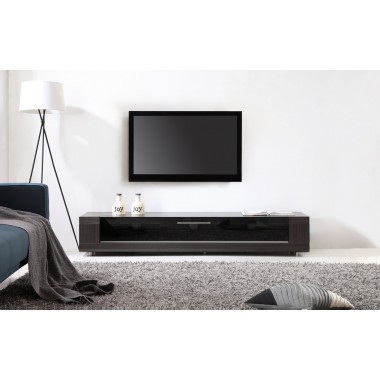 Editor Remix TV Stand - Ebony Veneer