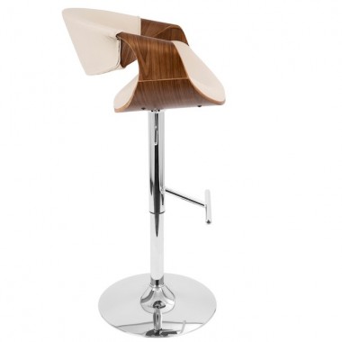LumiSource Curvo Barstool Hover