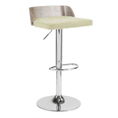 LumiSource Maya Barstool - LIGHT GREEN - Perspective