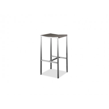 Whiteline Modern Living Stone Backless Outdoor Barstool - Set of 4 Hover