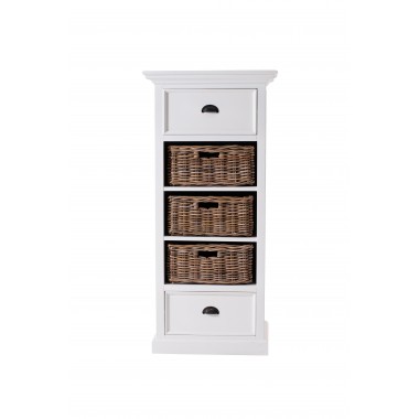 Novo Solo Halifax Grand Storage Unit With Basket Set - Front