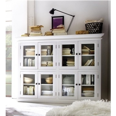 Nova Solo Halifax Pantry with Eight Doors - Lifestyle