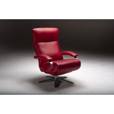 Lafer Carrie Recliner - Red Angle