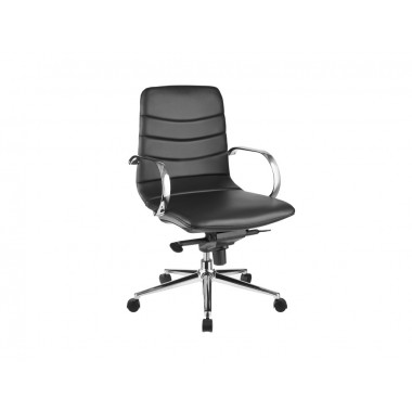 Casabianca HORIZON Arm Black/White Eco-leather Office Chair Hover