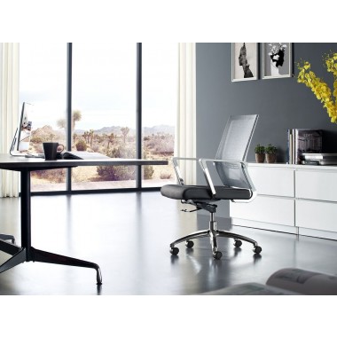 JET Arm Light Gray Office Chair