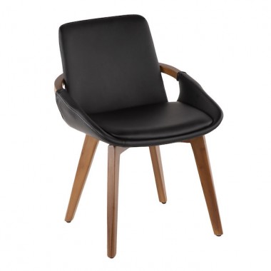 LumiSource Cosmo Chair - BLACK - Perspective