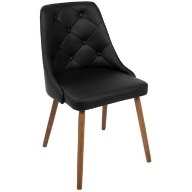 LumiSource Giovanni Chair - BLACK - Perspective