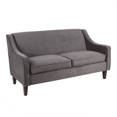 LumiSource Telluride Sofa - BLACK - Perspective