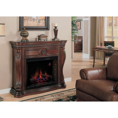 Classic Flame Lexington Electric Fireplace Mantel - Lifestyle
