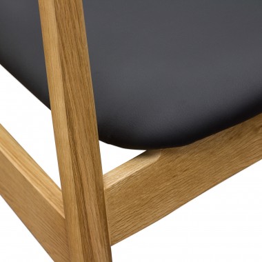 Diamond Sofa 2-Pack Retro Inspired Dining Chairs with Solid Oak Frame Hover