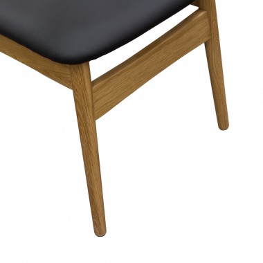 Diamond Sofa 2-Pack Retro Inspired Dining Chairs with Solid Oak Frame Hover