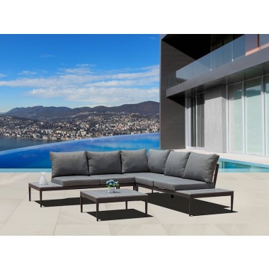 Whiteline Modern Living Shade Indoor / Outdoor Set