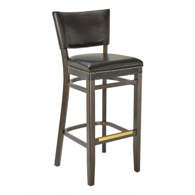European 42" Beech Wood Barstool - CON-16B