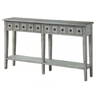 Newcastle 2 Drawer Antique White Console