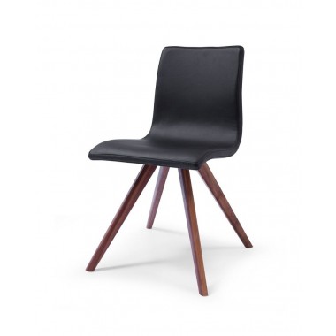 Olga Dining Chair Black - Front