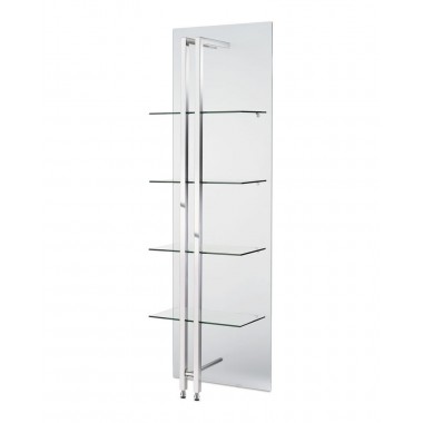 Blake Small Bookshelf/Divider - Angled view