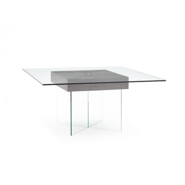 Whiteline Modern Living Roxana Dining Table Hover
