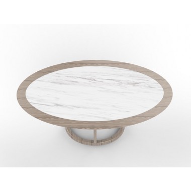 Whiteline Modern Living Florence Dining Table Hover