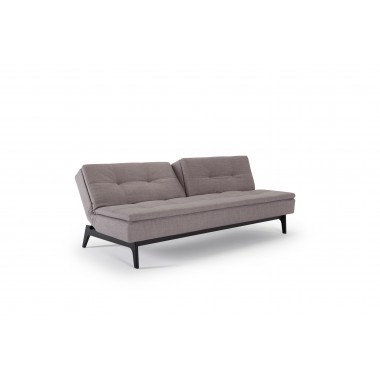 Splitback Dublexo Elk Sofa in Black Lacquer - 