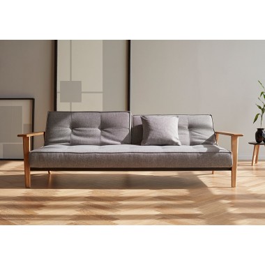 Splitback Dublexo Frej Sofa in Oak Lacquer - Lifestyle