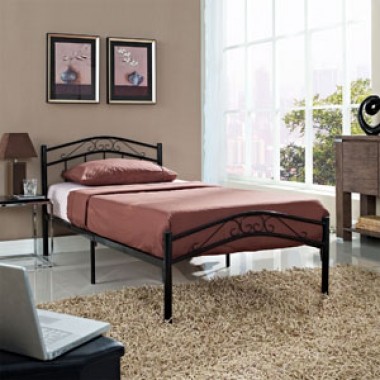 Modway Townhouse Bed Frame in Black