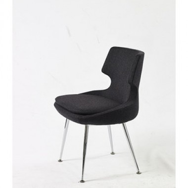 Mobili Modern Europa Wool Dining Chair