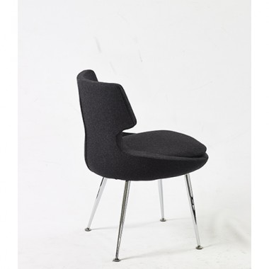 Mobili Modern Europa Wool Dining Chair Hover