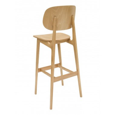 Florida Seating 43.25" European Beechwood Wood Barstool - FLS-22B Hover