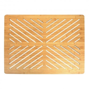 Oceanstar Bamboo Floor and Bath Mat
