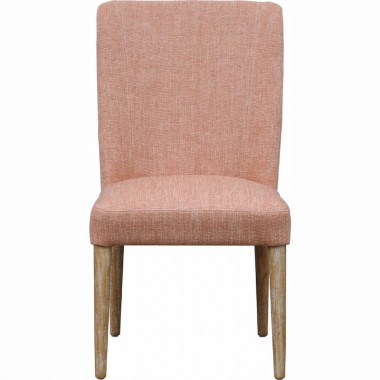 Moe's Home Collection Indiana Dining Chair - Set of 2 - Pink - Front