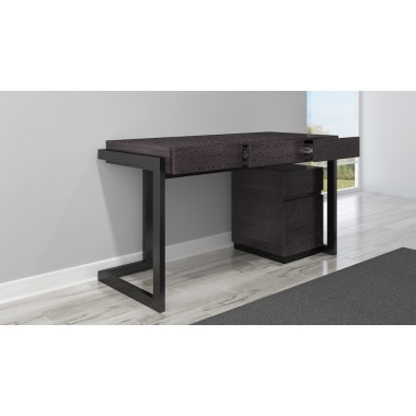 Furnitech FT16PDG 2 Drawer Contemporary Rolling Pedestal Hover