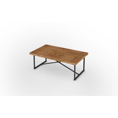 Furnitech Signature Home Collection X Coffee Table - Honey Angle