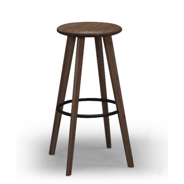 Mimosa 30" Bar Height Stool - Black Walnut