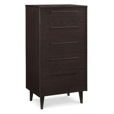Greenington Sienna Five Drawer Chest -Mocha